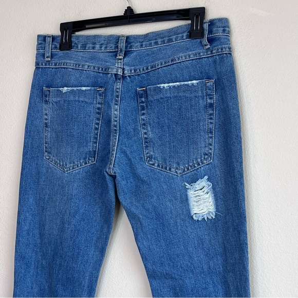 Superdown Revolve Angie Distressed Busted Knees Jeans size 27 - Picture 6 of 10